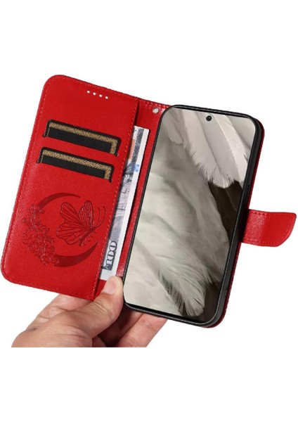Google Piksel 8 Ayrılabilir El Kayışı Yüksek Kaliteli Deri Için Flip Case (Yurt Dışından) modelleri