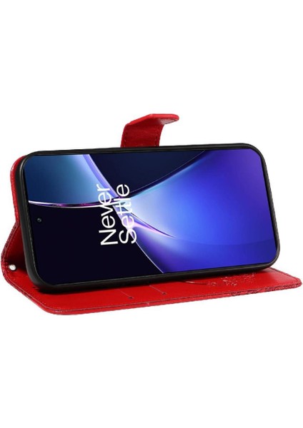 Oneplus Nord Ce4 5g Için Flip Case Kredi Kartı ile Ayrılabilir El Kayışı (Yurt Dışından)