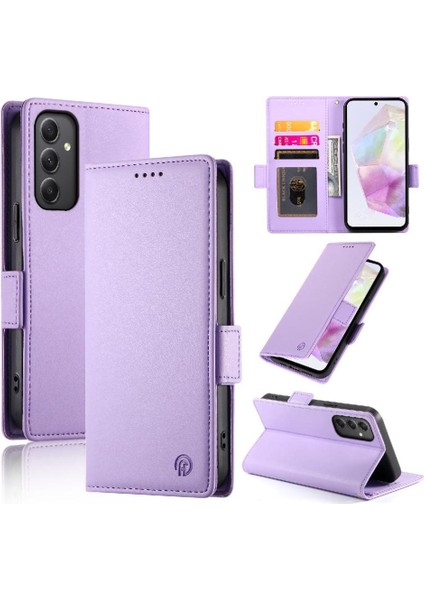 Samsung Galaxy A35 Günlük Kullanım Için Flip Case Iş Cüzdan Flip Kart Yuvaları (Yurt Dışından)