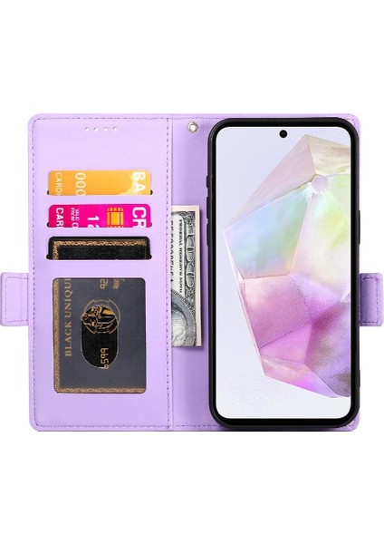 Samsung Galaxy A35 Günlük Kullanım Için Flip Case Iş Cüzdan Flip Kart Yuvaları (Yurt Dışından) fırsatları
