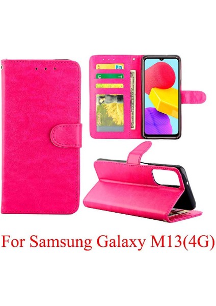 Samsung Galaxy M13 4g Pu Deri Kart Tutucu Kickstand Için Flip Case (Yurt Dışından) fiyatları