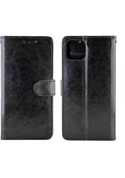 Samsung Galaxy A22 5g Için Flip Case Kickstand Kart Tutucu Darbeye Pu (Yurt Dışından)