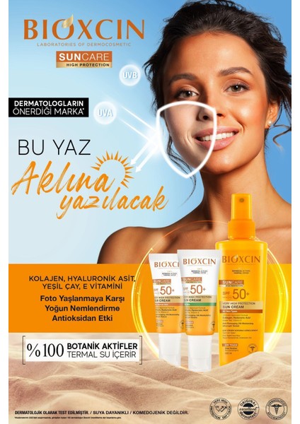 Sun Care Spf 50 Çok Yüksek Korumalı Vücut Güneş Spreyi 200 ml - Kolajen Çok Yüksek Koruma 2'li