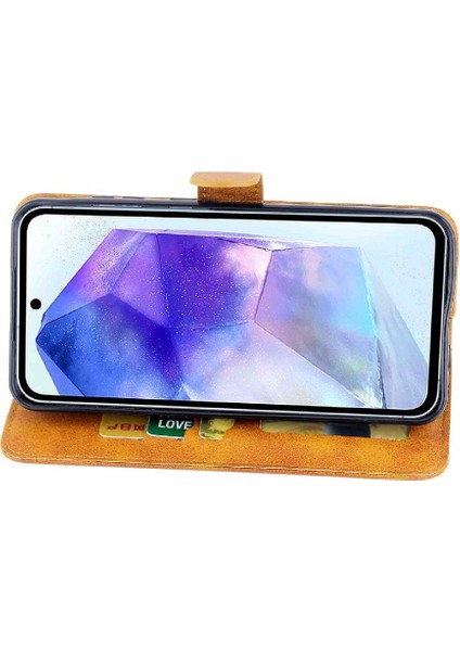 Samsung Galaxy Filp Için Filp Durumda Tam Koruma Manyetik Kapatma Kartı Pu (Yurt Dışından) modelleri