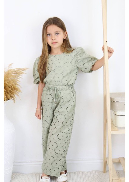 Haki Balon Kol Bluz&pantalon Takım modelleri