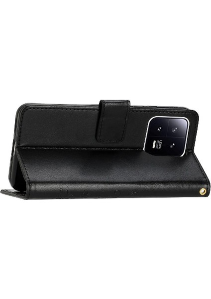 Xiaomi 13 Pro Için Kickstand Durumda Bilek Kayışı Pu Deri Kart Tutucu (Yurt Dışından) fırsatları