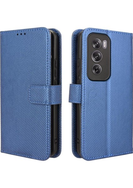 Oppo Oppo 12 Pro 5g Için Kılıf Kapak Manyetik Cüzdan Kickstand Kart Tutucu (Yurt Dışından)