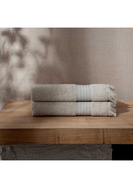 Aya 2'li Yüz Havlusu Seti Bej fiyatları