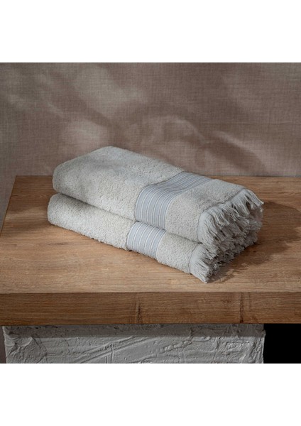 Aya 2'li Yüz Havlusu Seti Bej modelleri