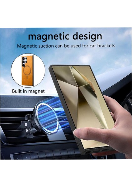 Samsung Galaxy S24 Için Flip Case Ultra Hafif Magsafe Araba Mounts Ince (Yurt Dışından) indirimleri