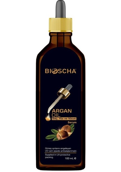 Argan Yağı 100 ml (Saç, Yüz ve Vücut Bakımı)