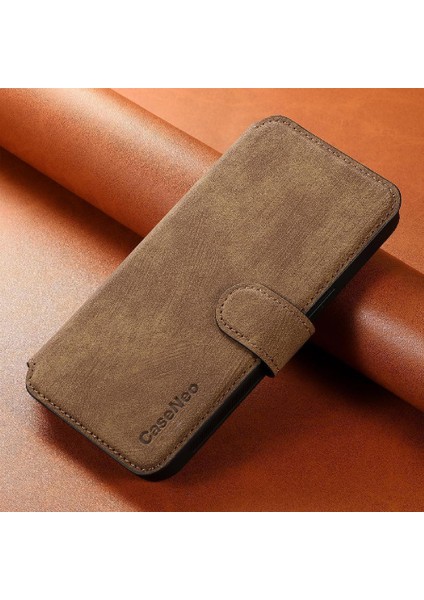 Xiaomi Poco X3 Nfc Retro Mıknatıs Koruyucu Malzeme Cüzdan Için Flip Case (Yurt Dışından)