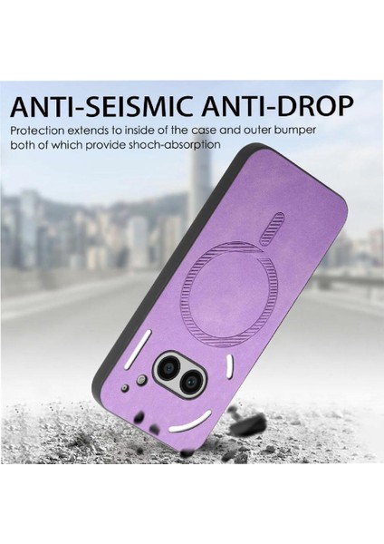 Nothing Flip Case Telefon 2A Magsafe Araç Mounts Kablosuz Şarj Ince (Yurt Dışından)