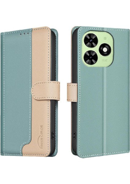 Tecno Spark Için Flip Case 2024 Darbeye Tpu Iç Kabuk Çevirme Folyo (Yurt Dışından)