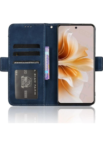 Oppo A3 Pro 5g Manyetik Kapatma Deri Cüzdan Kapak Için Kılıf Ayarlanabilir (Yurt Dışından)