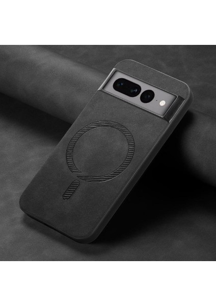 Google Piksel 7 Pro Kablosuz Şarj Ince Magsafe Araba Için Flip Case (Yurt Dışından) modelleri