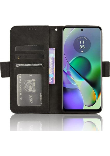Motorola Moto G54 5g Deri Cüzdan Kapak Manyetik Kapatma Kartı (Yurt Dışından) indirimleri