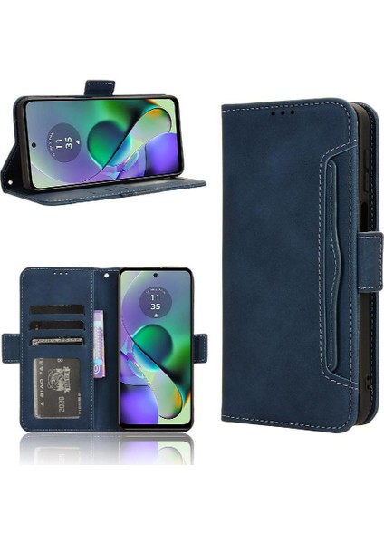 Motorola Moto G54 5g Deri Cüzdan Kapak Manyetik Kapatma Kartı (Yurt Dışından) modelleri