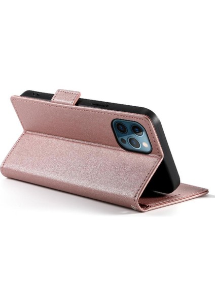 IPhone 12 Için Flip Case Pro Max Günlük Kullanım Flip Cüzdan Kartvizit Yuvaları (Yurt Dışından)