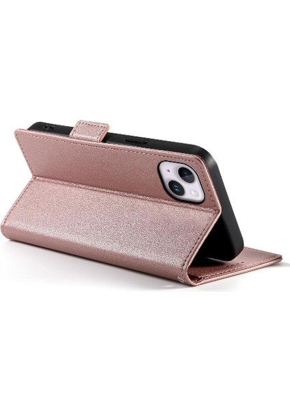 IPhone 14 Için Flip Case Artı Flip Kartvizit Yuvaları Günlük Kullanım Cüzdan (Yurt Dışından)