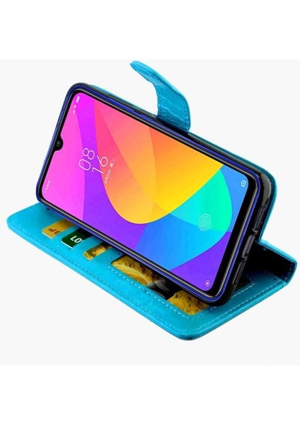 Xiaomi Mi Cc9 Pu Deri Manyetik Kapatma Darbeye Kart Için Flip Case (Yurt Dışından)