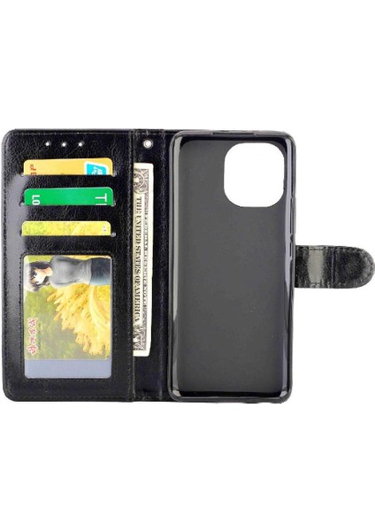 Xiaomi Mi 11 Için Flip Case Manyetik Kapatma Kart Tutucu Pu Deri (Yurt Dışından) modelleri