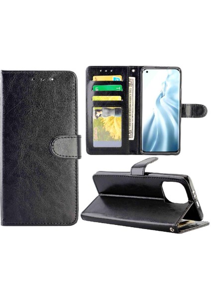 Xiaomi Mi 11 Için Flip Case Manyetik Kapatma Kart Tutucu Pu Deri (Yurt Dışından) fırsatları