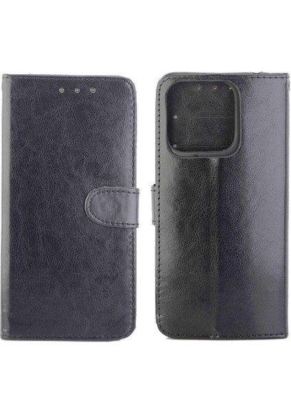 Xiaomi 13 Pu Deri Darbeye Kickstand Kart Tutucu Için Flip Case (Yurt Dışından)