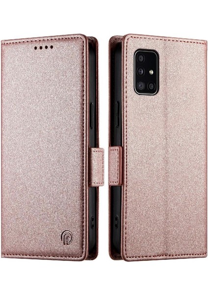 Samsung Galaxy A51 4g Kart Yuvaları Için Flip Case Iş Flip Cüzdan Günlük (Yurt Dışından)