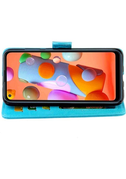 Samsung Galaxy A11 Için Flip Case Kart Tutucu Darbeye Pu Deri Kapatma (Yurt Dışından) fiyatları
