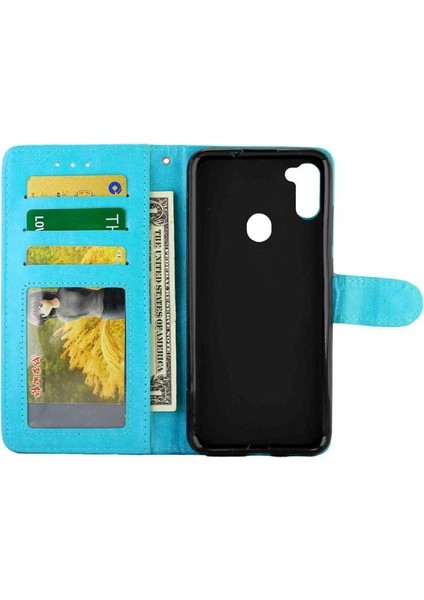 Samsung Galaxy A11 Için Flip Case Kart Tutucu Darbeye Pu Deri Kapatma (Yurt Dışından) modelleri