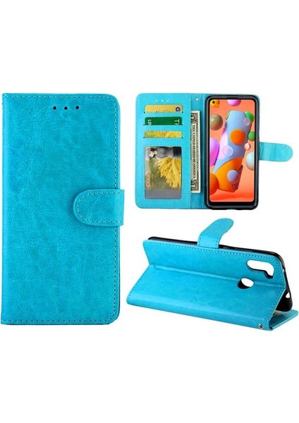 Samsung Galaxy A11 Için Flip Case Kart Tutucu Darbeye Pu Deri Kapatma (Yurt Dışından) indirimleri