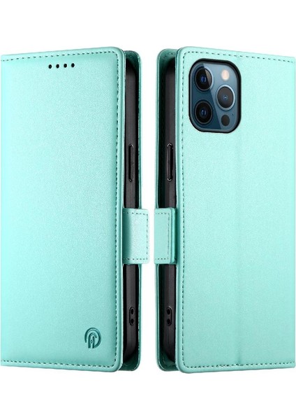 IPhone 12 Için Flip Case Pro Max Günlük Kullanım Flip Cüzdan Kartvizit Yuvaları (Yurt Dışından)
