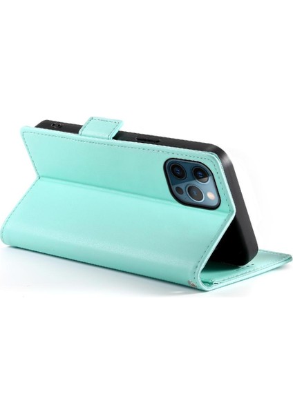 IPhone 12 Için Flip Case Pro Max Günlük Kullanım Flip Cüzdan Kartvizit Yuvaları (Yurt Dışından)