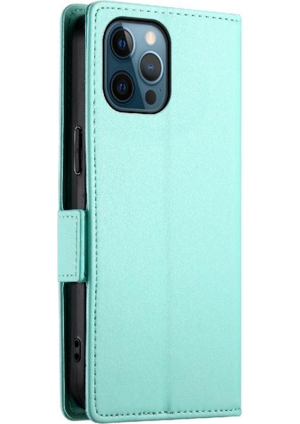 IPhone 12 Için Flip Case Pro Max Günlük Kullanım Flip Cüzdan Kartvizit Yuvaları (Yurt Dışından)