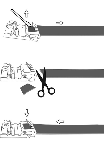 Manda Derisi Otomatik Tokalı Deliksiz Erkek Kemeri - Otomatik Kemer indirimleri