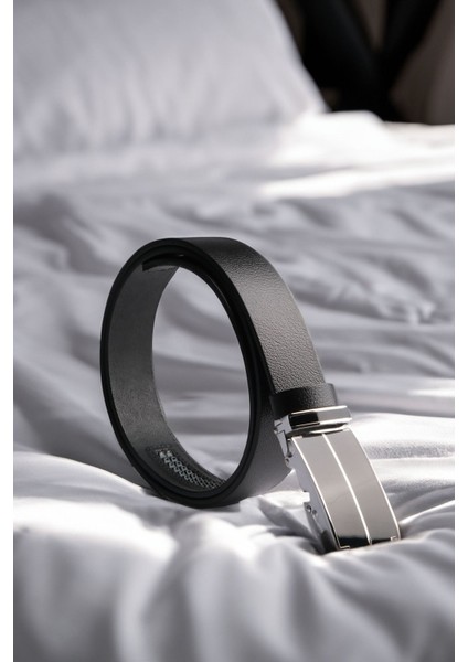 Otomatik Tokalı Deliksiz Manda Derisi Klasik Erkek Kemeri fiyatları