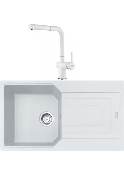 Urban Ubg 611-86 Bianco Granit Eviye-Active Plus Doccia 2.0 Batarya Seti