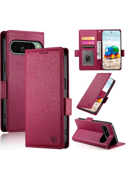 Google Pixel 9 Günlük Kullanım Için Flip Case Kartvizit Yuvaları Cüzdan (Yurt Dışından) fırsatları