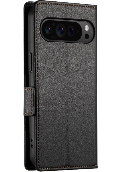 Google Piksel 9 Pro Flip Günlük Kullanım Için Flip Case Iş Cüzdan Kart Yuvaları (Yurt Dışından)