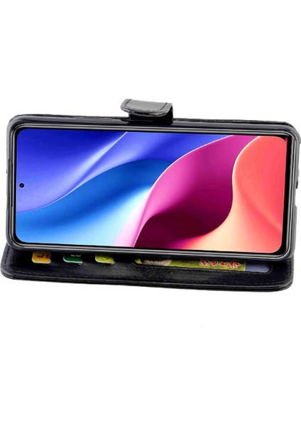 Xiaomi Mi 11I Kickstand Kart Tutucu Darbeye Dayanıklı Manyetik Pu Için Flip Case (Yurt Dışından) fırsatları