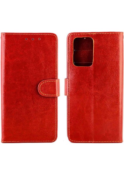 Xiaomi Mi 11I Kickstand Kart Tutucu Darbeye Dayanıklı Manyetik Pu Için Flip Case (Yurt Dışından)
