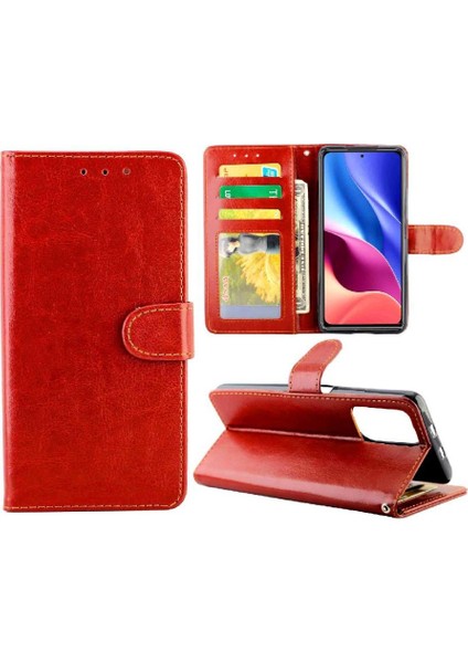 Xiaomi Mi 11I Kickstand Kart Tutucu Darbeye Dayanıklı Manyetik Pu Için Flip Case (Yurt Dışından) fırsatları
