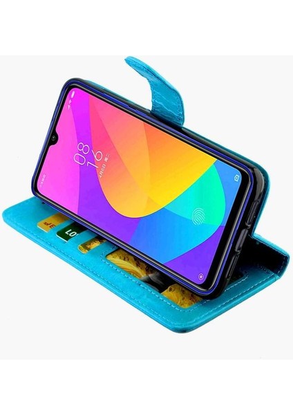 Xiaomi Mi Cc9 Pu Deri Manyetik Kapatma Darbeye Kart Için Flip Case (Yurt Dışından)