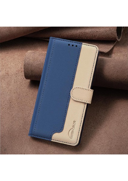 Oppo A94 4g Için Flip Case Kickstand Flip Folio Darbeye Tpu Iç Kabuk (Yurt Dışından)