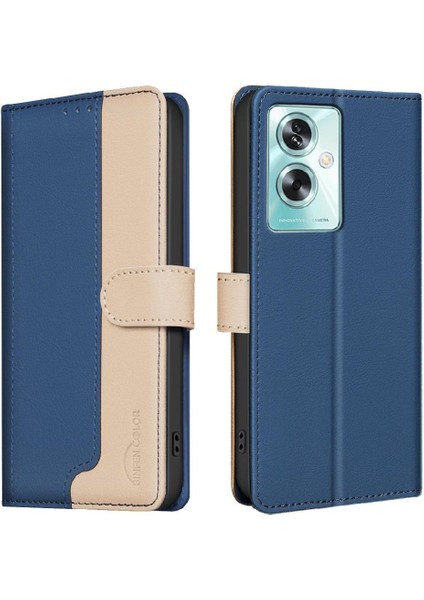 Oppo A79 5g Için Flip Case Kart Yuvaları Tutucu Kickstand Flip Folio Tpu Iç (Yurt Dışından)