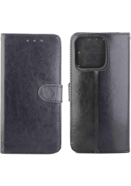Xiaomi 13 Pu Deri Darbeye Kickstand Kart Tutucu Için Flip Case (Yurt Dışından)