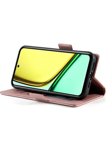 Realme C67 4g Cüzdan Günlük Kullanım Için Flip Case Kart Yuvaları Iş (Yurt Dışından) modelleri