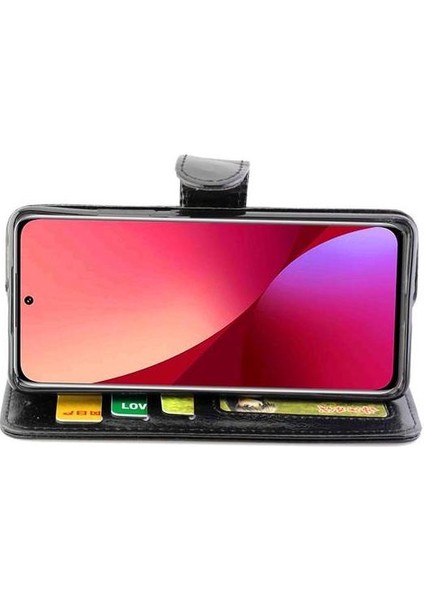 Xiaomi 12 Kart Tutucu Pu Deri Manyetik Kapatma Kickstand Için Flip Case (Yurt Dışından) fiyatları