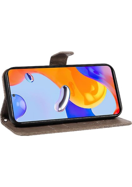 Manyi Mall Xiaomi Redmi Not 12S Için Flip Case Kredi Kartı ile Yüksek Kaliteli Deri (Yurt Dışından)